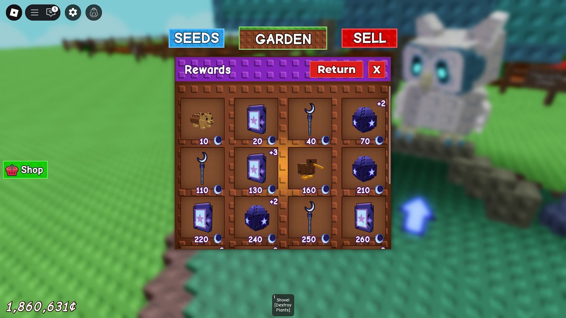 The reward track (Image via Roblox)